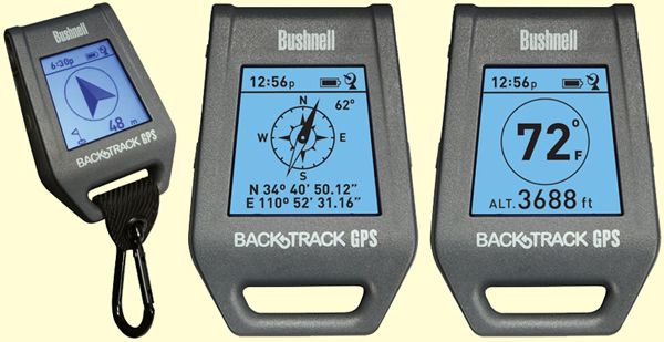 Bushnell "BACKTRACK" kompas/GPS